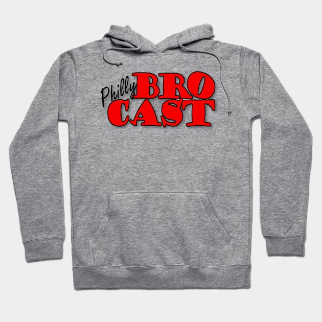 Philly BroCast Logo 4 Hoodie by Philly Verse Podcast Network